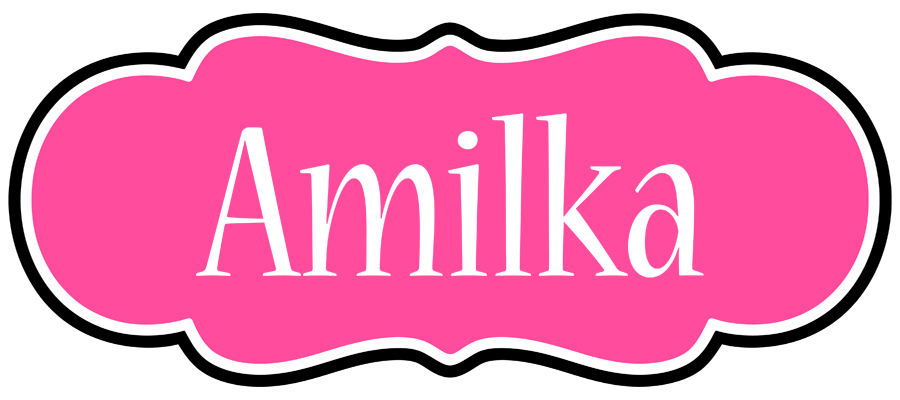 Amilka invitation logo