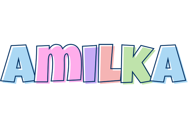 Amilka pastel logo