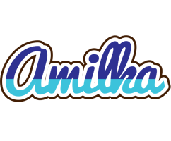 Amilka raining logo