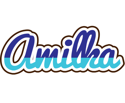 Amilka raining logo