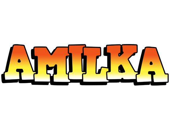 Amilka sunset logo