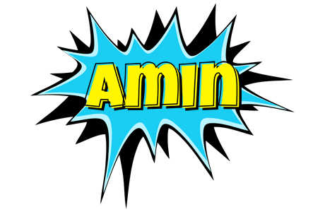 Amin amazing logo