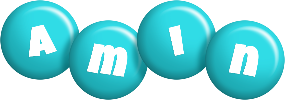 Amin candy-azur logo