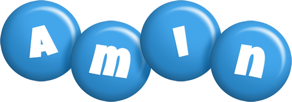 Amin candy-blue logo
