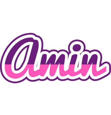 Amin cheerful logo