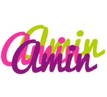 Amin flowers logo