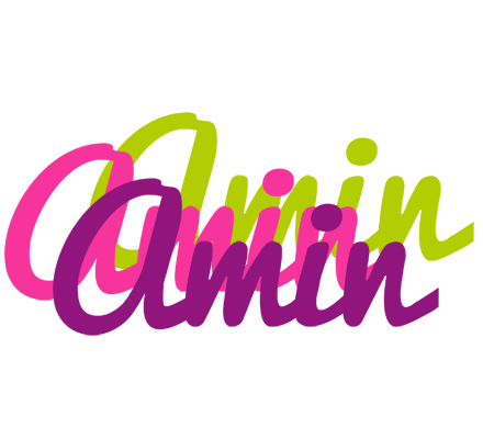 Amin flowers logo