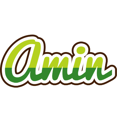 Amin golfing logo