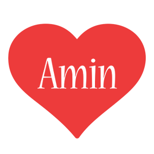 Amin love logo