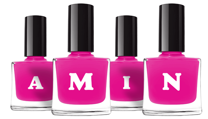 Amin nails logo