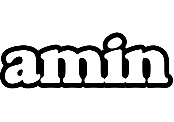 Amin panda logo