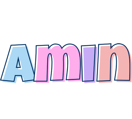 Amin pastel logo