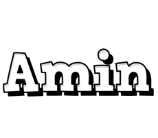 Amin snowing logo