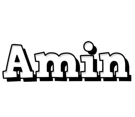 Amin snowing logo