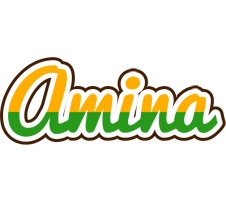 Amina banana logo