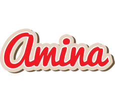 Amina chocolate logo