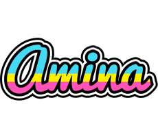 Amina circus logo