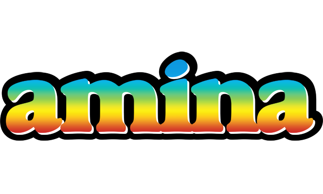 Amina color logo