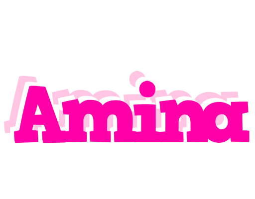 Amina dancing logo