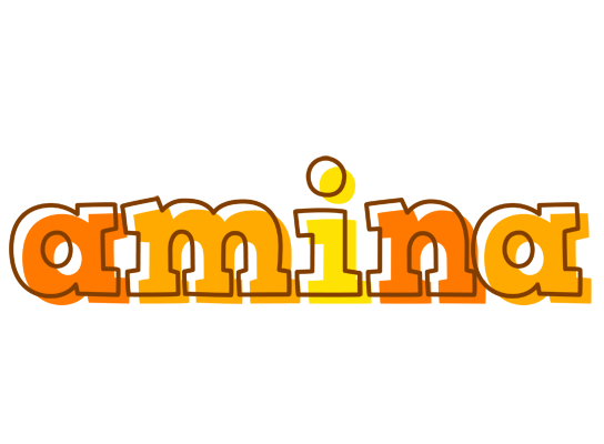Amina desert logo