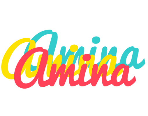 Amina disco logo