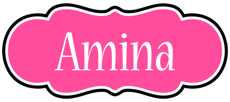 Amina invitation logo