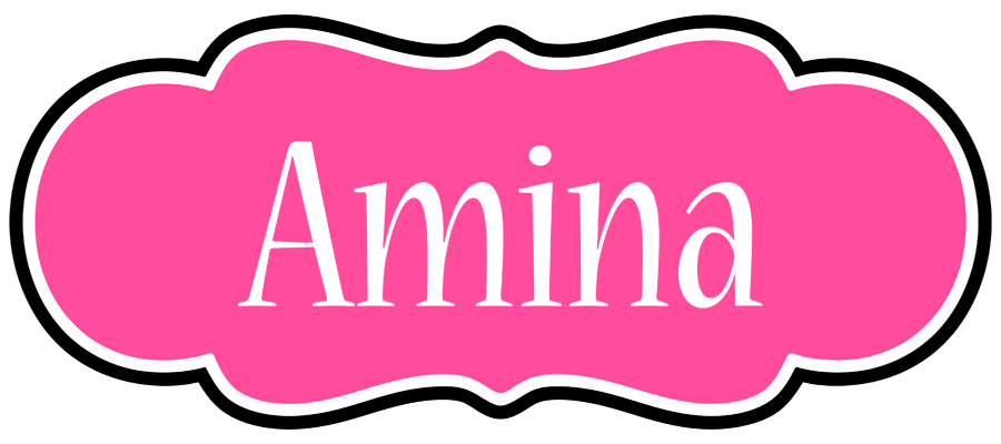Amina invitation logo