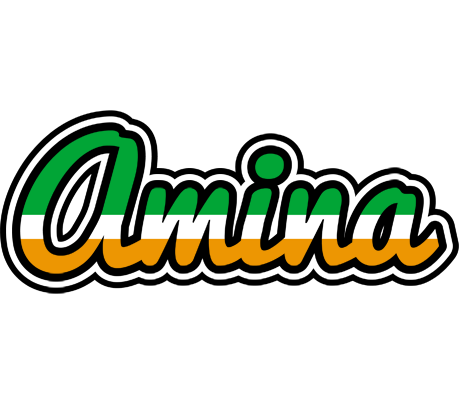 Amina ireland logo