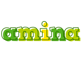 Amina juice logo