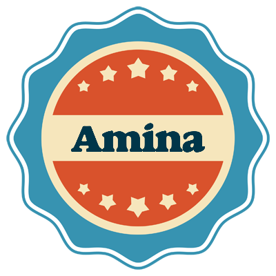 Amina labels logo