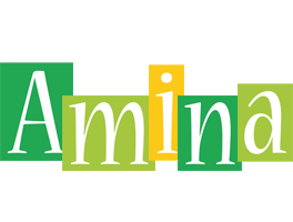 Amina lemonade logo