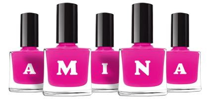 Amina nails logo