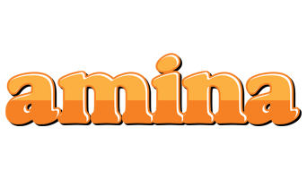 Amina orange logo