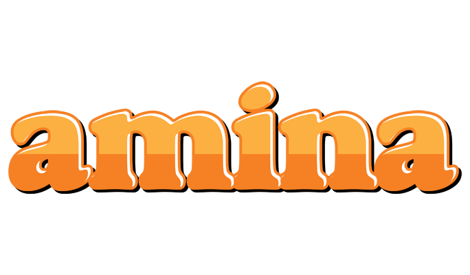 Amina orange logo