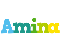 Amina rainbows logo