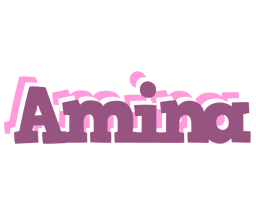 Amina relaxing logo