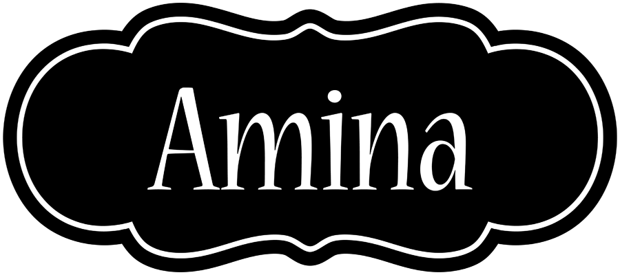 Amina welcome logo