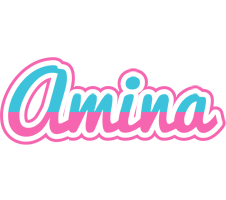 Amina woman logo