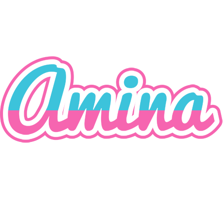 Amina woman logo