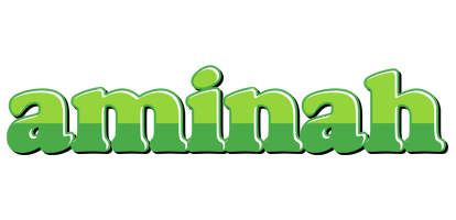 Aminah apple logo