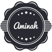 Aminah badge logo