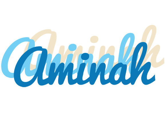 Aminah breeze logo
