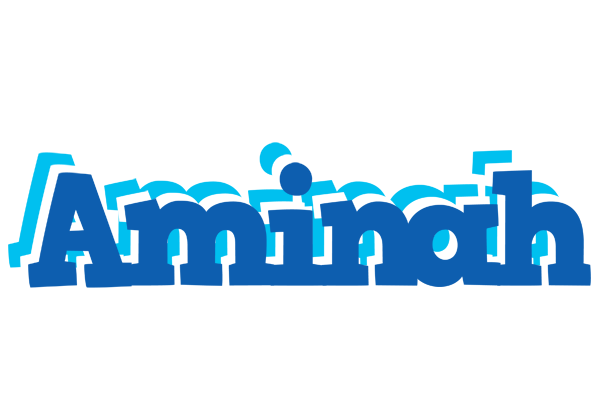 Aminah business logo