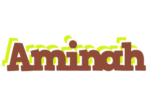 Aminah caffeebar logo