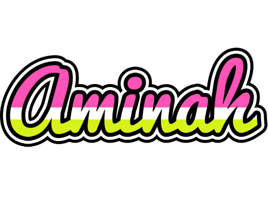 Aminah candies logo