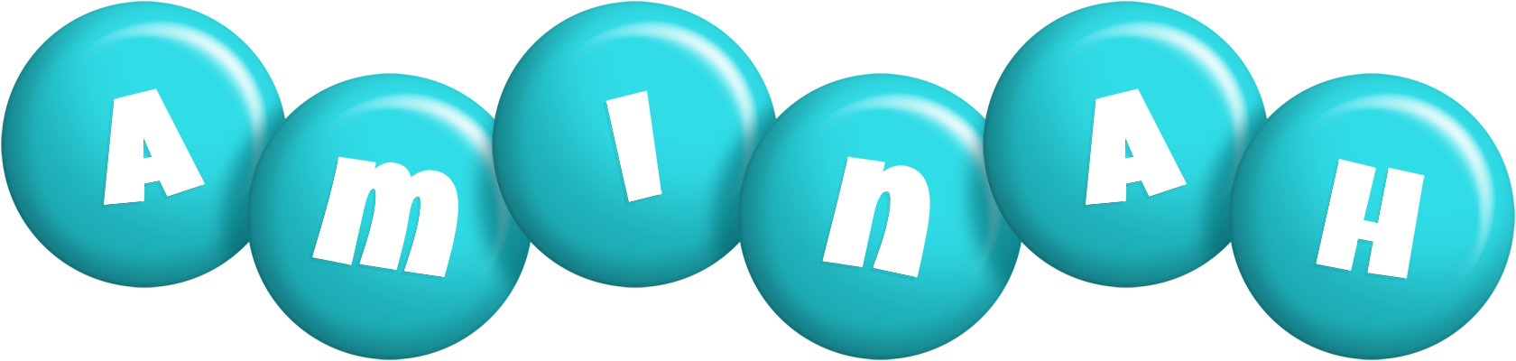 Aminah candy-azur logo