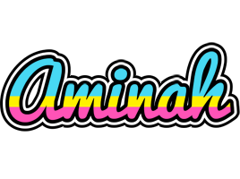 Aminah circus logo