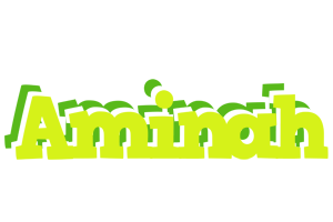 Aminah citrus logo