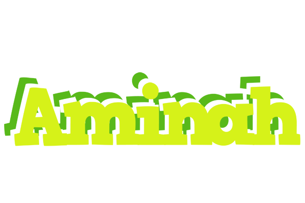 Aminah citrus logo