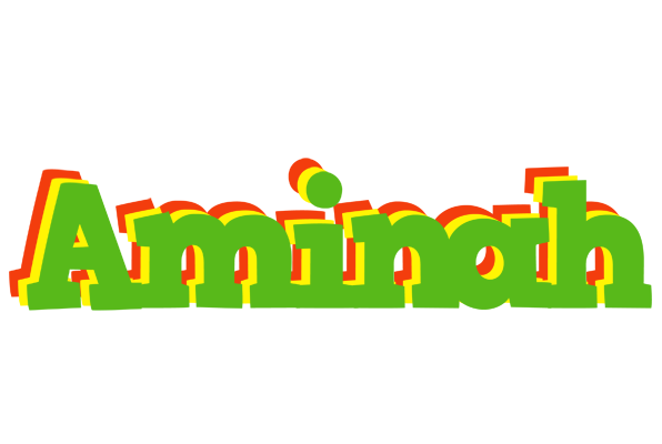 Aminah crocodile logo